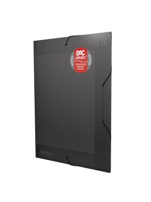 Pasta Aba Elástica Onda Sem Lombo Preta - 401PP-PR