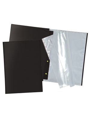 Pasta Catálogo Ofício DAC Preta com 10 Envelopes Finos (s/ visor)