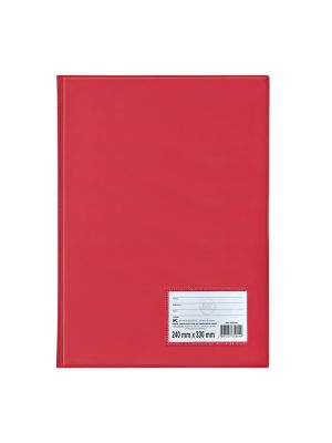 Pasta Catálogo Ofício DAC Vermelha com 50 Envelopes Finos