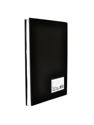 Pasta Catálogo Ofício sem Lombo DAC Percalux Preta com 50 Envelopes Médios