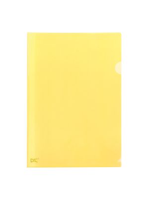 Pasta em L A4 Amarela - 10 unidades - 042PP-AM