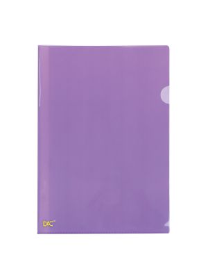Pasta em L A4 Lilás - 10 unidades - 042PP-LI