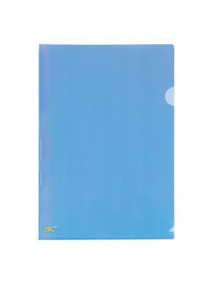 Pasta em L Ofício Azul - 10 unidades - 041PP-AZ