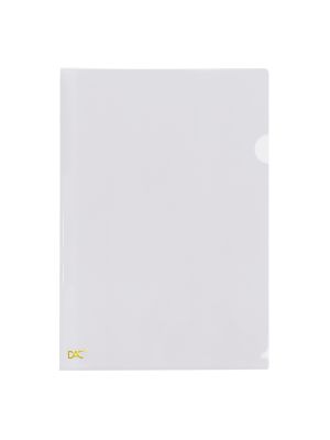 Pasta em L Ofício Transparente - 10 unidades - 041PP-TR