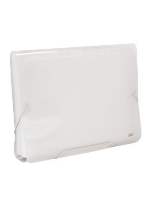 Pasta Sanfonada A4 com 31 Divisões Transparente - 6018PP-TR