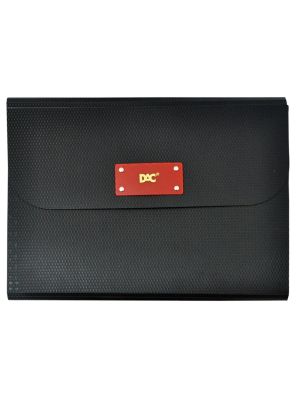 Pasta Sanfonada A4 Ecológica com 12 Divisões Vermelha - 658PP-VM