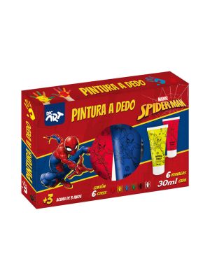 Pintura a Dedo Homem Aranha - 4899