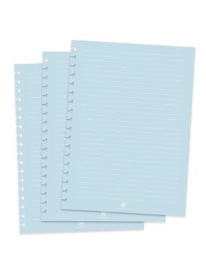 Refil de Folhas para Caderno Smart Mini Azul - 4073RE