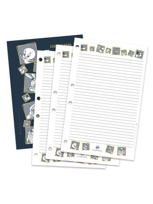 Refil de Folhas para Fichário Colegial Looney Tunes - 3756RE