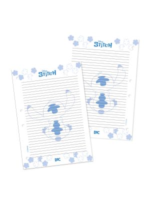 Refil de Folhas para Fichário Colegial Stitch - 4514RE