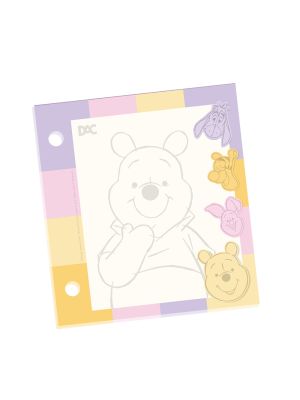 Refil de Folhas para Mini FichÃ¡rio Pooh - 5306