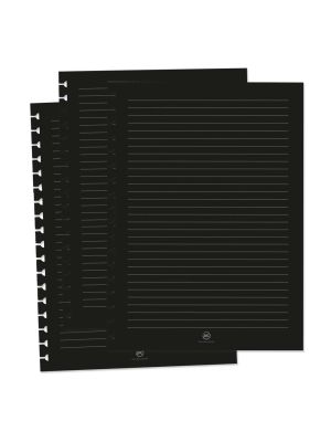 Refil de Folhas para Caderno Smart Universitário Preta - 1817RE