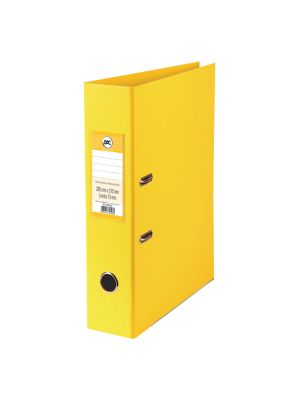 Registrador AZ Lombo 7,5 cm Percalux Amarelo - 2001AM-5