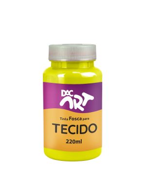 Tinta Fosca para Tecido 220ml Amarelo Limão - 22003-14