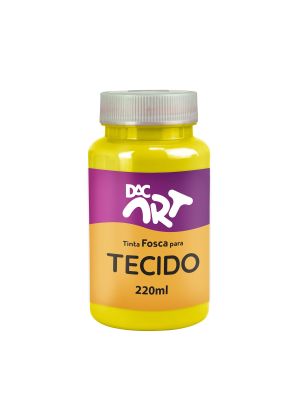 Tinta Fosca para Tecido 220ml Amarelo Ouro - 22003-3