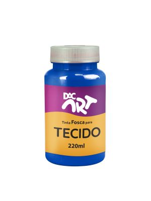 Tinta Fosca para Tecido 220ml Azul Turquesa - 22003-20