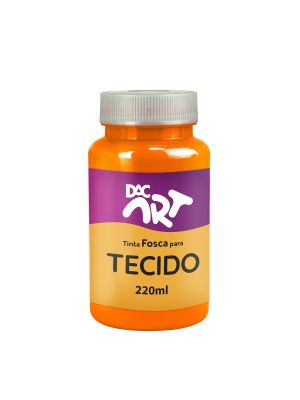 Tinta Fosca para Tecido 220ml Laranja - 22003-9