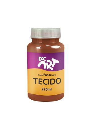 Tinta Fosca para Tecido 220ml Marrom - 22003-5