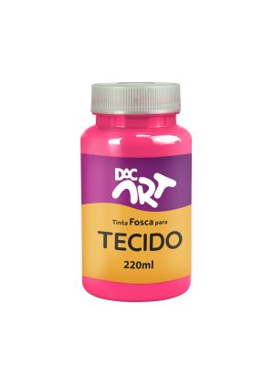 Tinta Fosca para Tecido 220ml Rosa Escuro - 22003-19
