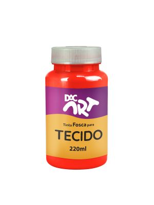 Tinta Fosca para Tecido 220ml Vermelho Vivo - 22003-8