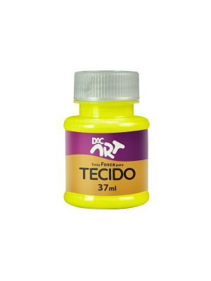 Tinta Fosca para Tecido 37ml Amarelo Limão - 22001-14