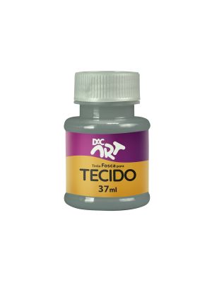 Tinta Fosca para Tecido 37ml Cinza - 22001-29