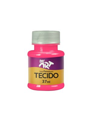 Tinta Fosca para Tecido 37ml Rosa Escuro - 22001-19