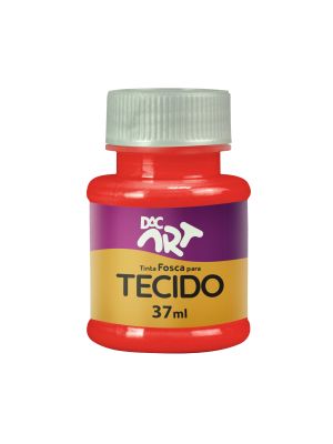 Tinta Fosca para Tecido 37ml Vermelho Escarlate - 22001-17
