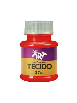 Tinta Fosca para Tecido 37ml Vermelho Tomate - 22001-7