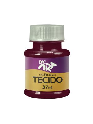 Tinta Fosca para Tecido 37ml Vinho - 22001-28