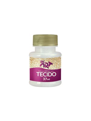 Tinta Glitter para Tecido 37ml Cristal - 24001-44