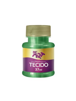 Tinta Metálica para Tecido 37ml Verde Musgo - 25001-10