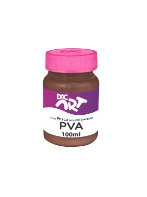 Tinta PVA Fosca 100ml Marrom - 26002-5