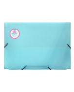 Pasta Sanfonada A4 com 12 Divisões Breeze Azul - 811PP-AZ