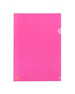Pasta em L A4 Color Bubble Rosa - 10 unidades - 910PP-RS