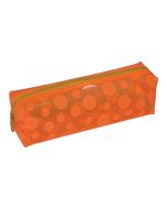 Estojo PVC Cristal Circle Laranja - E192LR