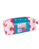 Estojo G PVC Cristal Morango - 4485