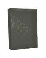 Pasta Aba Elástica Vision Lombo 5,5cm Fumê - 305FM