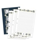 Refil de Folhas para Fichário Colegial Looney Tunes - 3756RE