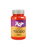 Tinta Fosca para Tecido 220ml Vermelho Fogo - 22003-18