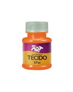 Tinta Fosca para Tecido 37ml Laranja - 22001-9