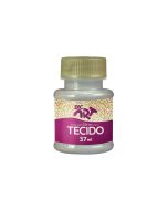 Tinta Glitter para Tecido 37ml Prata - 24001-42